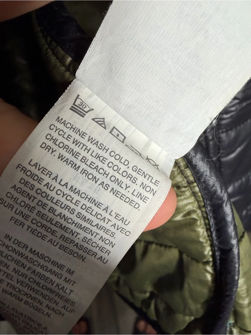 J.Crew Men's Lightweight Quilted Puffer Down Jacket Medium Black Packable